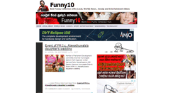 Desktop Screenshot of funny10.info